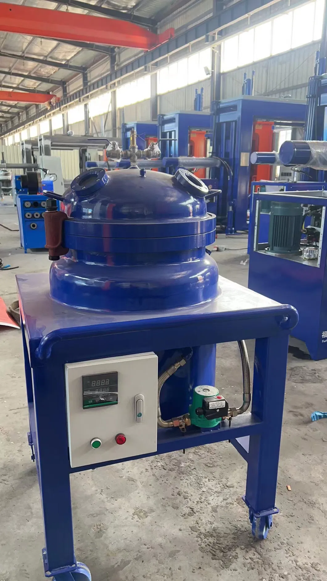 Epoxy reçinesi için karıştırıcı ile APG Klamping Makinelerinin tasarımı 3
