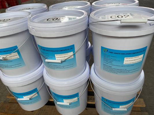 Elektrik İzolatörleri İçin Açık Sarı Alev Geciktirici Epoksi Reçine Kürleme Maddesi