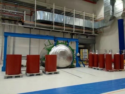 İyi yalıtım performansı kuru tip transformatör için vakum epoxy reçine dökme makinesi